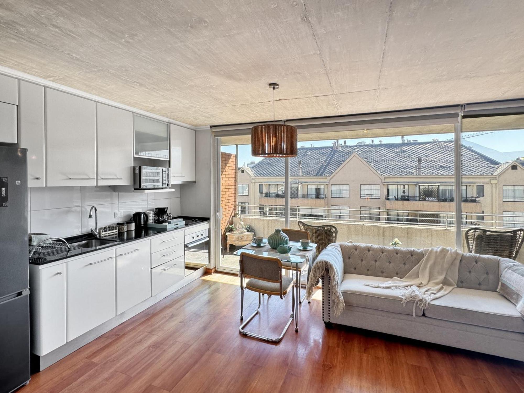 Appartamento Depto, Ideal Viajes Por Trabajo O Vacaciones Santiago del Cile